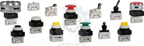 متالیکان فارس-شیر کنترل AIRTAC مدل CM3 (3.2 way, 5.3 way)